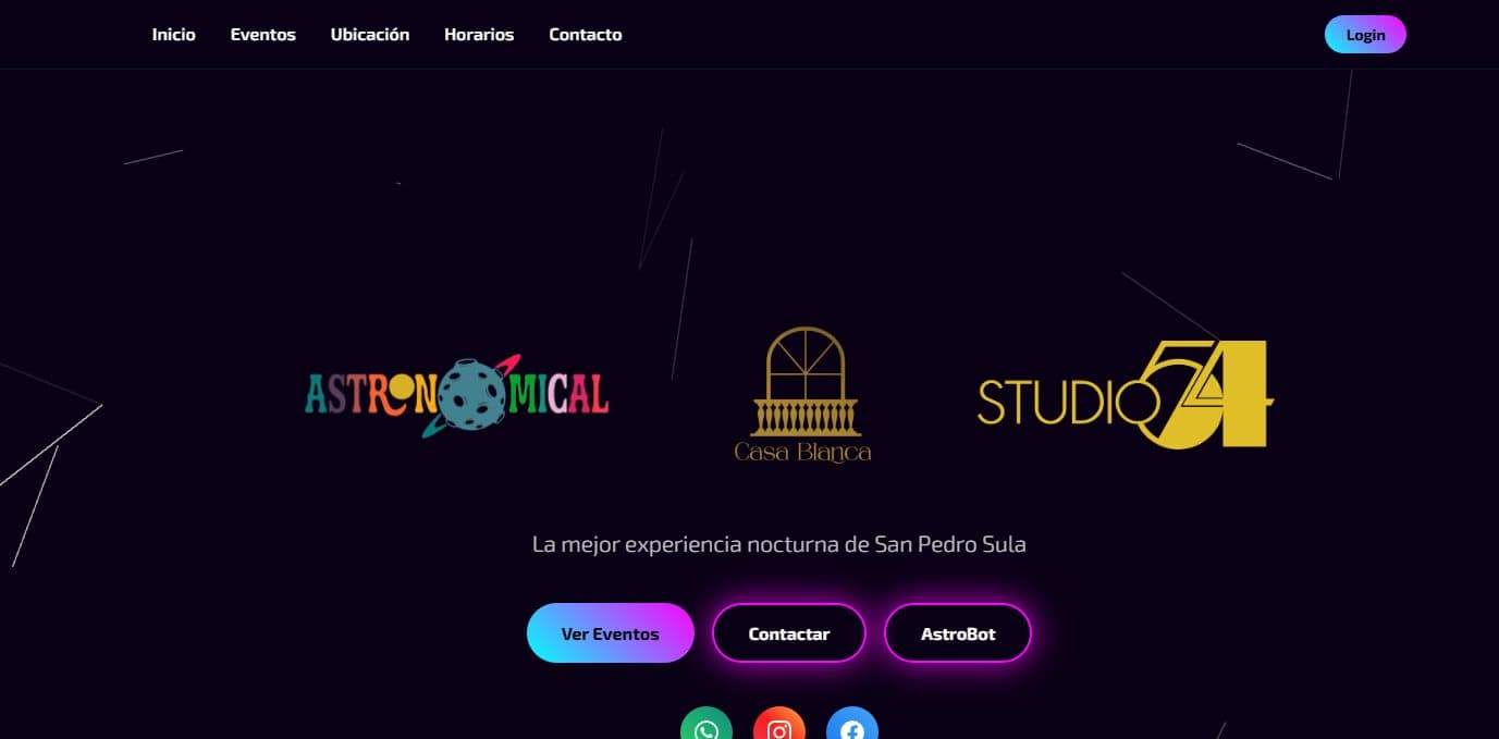 Sitio web de La Gran Casa Blanca